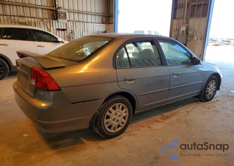 2004 Honda Civic Lx из США, поврежденный, VIN 2HGES16544H574967